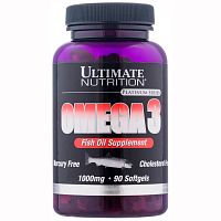 Omega-3 1000 мг 90 капс (Ultimate Nutrition)