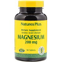 Magnesium Магний 200 мг 90 таблеток (Natures Plus)