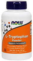 L-Tryptophan Powder 57 грамм (NOW)