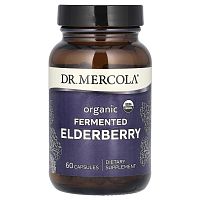 Organic Fermented Elderberry (Органические ферментированные ягоды бузины) 60 таблеток (Dr. Mercola)