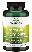 Immune Complex Contains Elderberry Echinacea and Goldenseal (Иммунный комплекс содержит бузину, эхинацею и желтокорень) 120 капсул (Swanson)