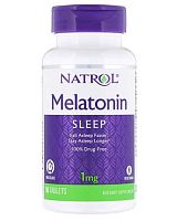 Melatonin 1 мг Time Release медленного высвобождения 90 табл (Natrol)