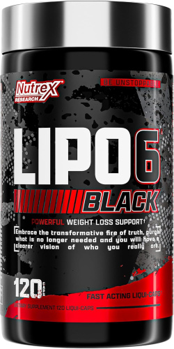 Lipo-6 Black Ultra Concentrate 120 капс (Nutrex)