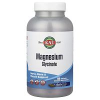 Magnesium Glycinate (Глицинат магния) 105 мг 180 капсул (KAL)