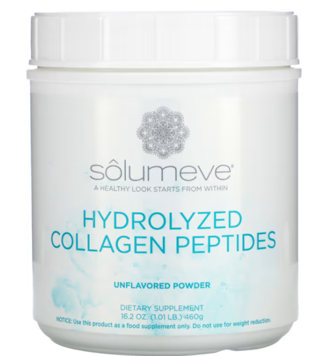 Hydrolyzed Collagen Peptides (гидролизованные пептиды коллагена) 460 гр (Solumeve)