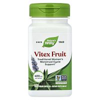 Vitex Fruit (Плоды витекса) 400 мг 100 капсул (Nature's Way)