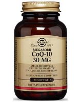 CoQ-10 30 мг 120 капс Megasorb (Solgar)