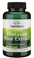 Shatavari Root Extract (экстракт корня шатавари - стандартизированный) 500 мг 120 капсул (Swanson)