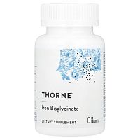 Iron Bisglycinate (Биглицинат железа) 60 капсул (Thorne Research)