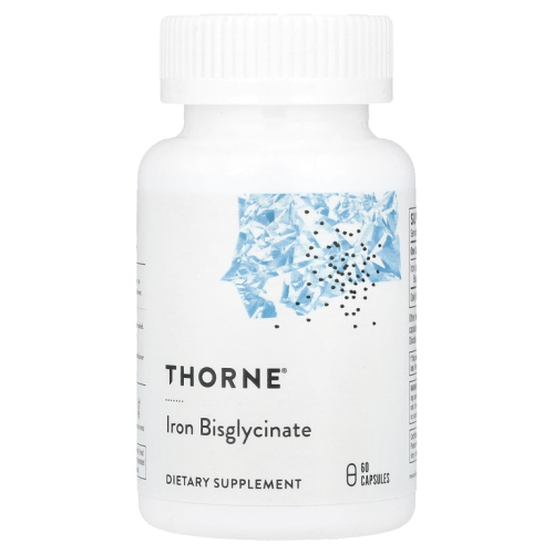 Iron Bisglycinate (Биглицинат железа) 60 капсул (Thorne Research)