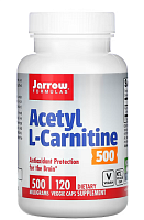 Acetyl L-Carnitine (Ацетил-L-карнитин) 500 мг 120 растительных капсул (Jarrow Formulas)