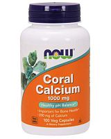 Coral Calcium 1000 мг 100 капс (NOW)