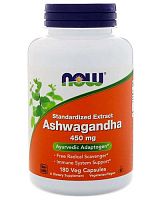 Ashwagandha Extract 450 мг 180 капс (NOW)
