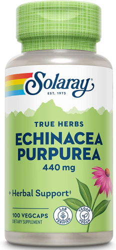 Echinacea Purpurea Root (Эхинацея) 440 мг 100 капсул (Solaray)