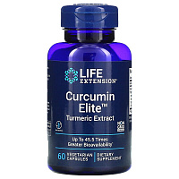 Curcumin Elite (экстракт куркумы) 60 капсул (Life Extension)