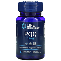PQQ (пирролохинолинхинон) 20 мг 30 вег. капсул (Life Extension)