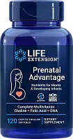 Prenatal Advantage (пренатальное питание) 120 капсул (Life Extension)