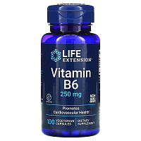 Vitamin B6 (Витамин B6) 250 мг 100 капсул (Life Extension)