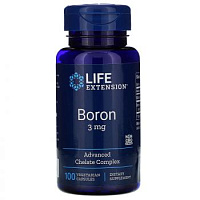 Boron (Бор) 3 мг 100 капсул (Life Extension)