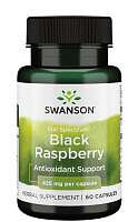 Full Spectrum Black Raspberry (Полный спектр черной малины) 425 мг 60 капсул (Swanson)