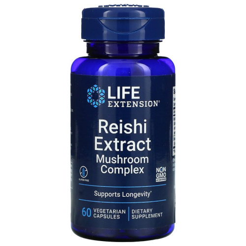 Reishi Extract Mushroom Complex (Комплекс с экстрактом грибов рейши) 60 капсул (Life Extension)