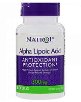 Alpha Lipoic Acid 300 мг 50 капс (Natrol)