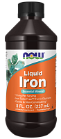 Iron Liquid (Жидкое железо) 237 мл (NOW)