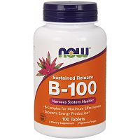 NOW Vitamin B-100 100 таблеток