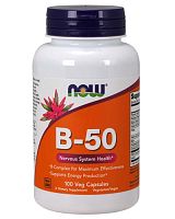 Vitamin B-50 complex 100 капсул (NOW)