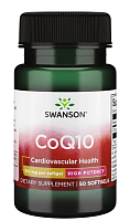 Ultra COQ10 (Коэнзим Q10) 100 мг 50 гелевых капсул (Swanson)