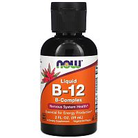 Liquid B-12 B-Complex (жидкий комплекс витамина B) 59 мл (NOW)