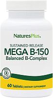 Mega B-150 Complex Sustained Release 60 таблеток (NaturesPlus)