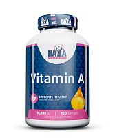 Vitamin A (Витамин А) 10 000 МЕ 100 гелевых капсул (Haya Labs)