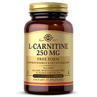 L-Carnitine (Л-Карнитин) 250 мг 90 капсул (Solgar)