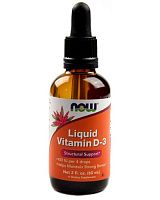 D-3 Vitamin Liquid 400 МЕ 60 мл (NOW)