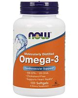 Omega-3 1000 мг 200 softgels (NOW)