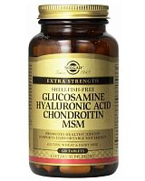 Glucosamine Hyaluronic Acid Chondroitin MSM 120 табл (Solgar)