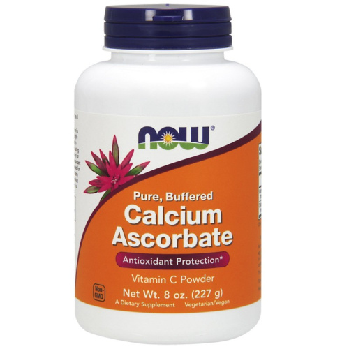 Calcium Ascorbate (аскорбат кальция порошок витамина С) 227 гр (NOW)