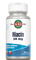 Niacin (Ниацин) 50 мг 200 таблеток (KAL)