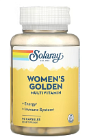 Women's Golden Multiple (Женские мультивитамины) 90 капсул (Solaray)