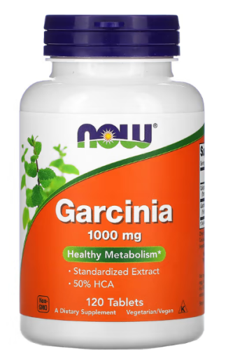 Garcinia (Гарциния) 1000 мг 120 таблеток (NOW)
