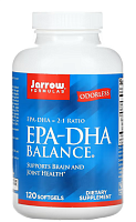 EPA-DHA Balance (Баланс ЭПК-ДГК) 120 мягких капсул (Jarrow Formulas)