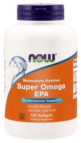 Super Omega EPA 120 капс (NOW)