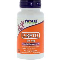 7-KETO 25 мг 90 капсул (NOW)