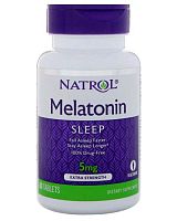 Melatonin 5 мг 60 табл (Natrol)