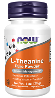 L-Theanine Powder (L-теанин порошок) 28 грамм (NOW)