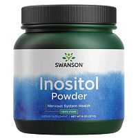 Inositol Powder (100% чистый порошок инозитола) 227 г (Swanson) СРОК ГОДНОСТИ ДО 03/24 !!!