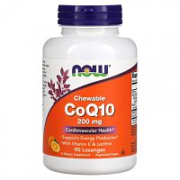 Chewable Coq10 (жевательный коэнзим Q10) 200 мг 90 пастилок