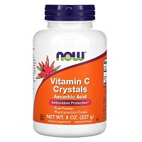 Vitamin C Crystals (Витамин C в кристаллах) 227 гр (NOW)