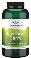 Hawthorn Berry (Ягоды боярышника) 565 мг 250 капсул (Swanson)